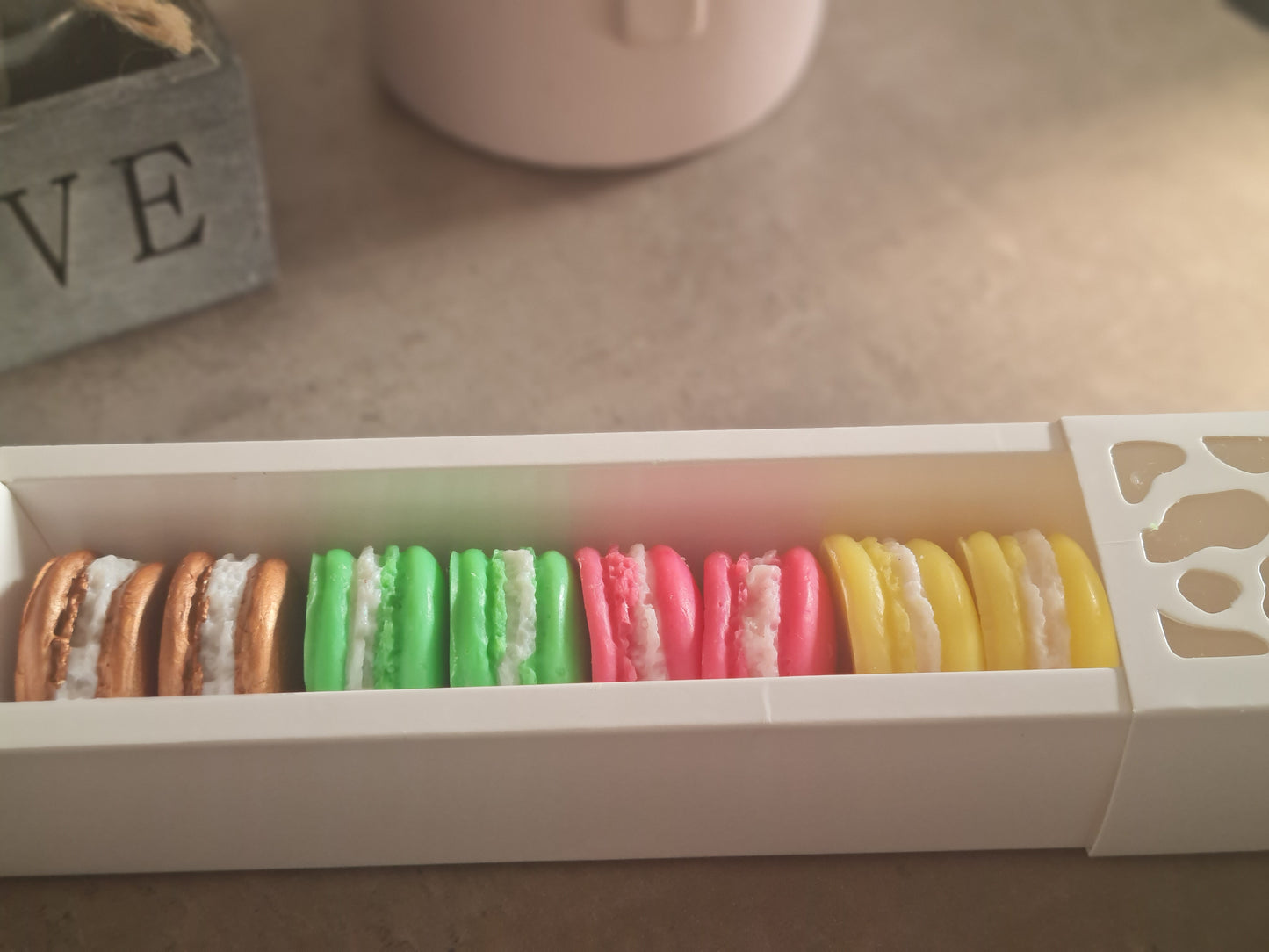 Fondant parfumé Macaron