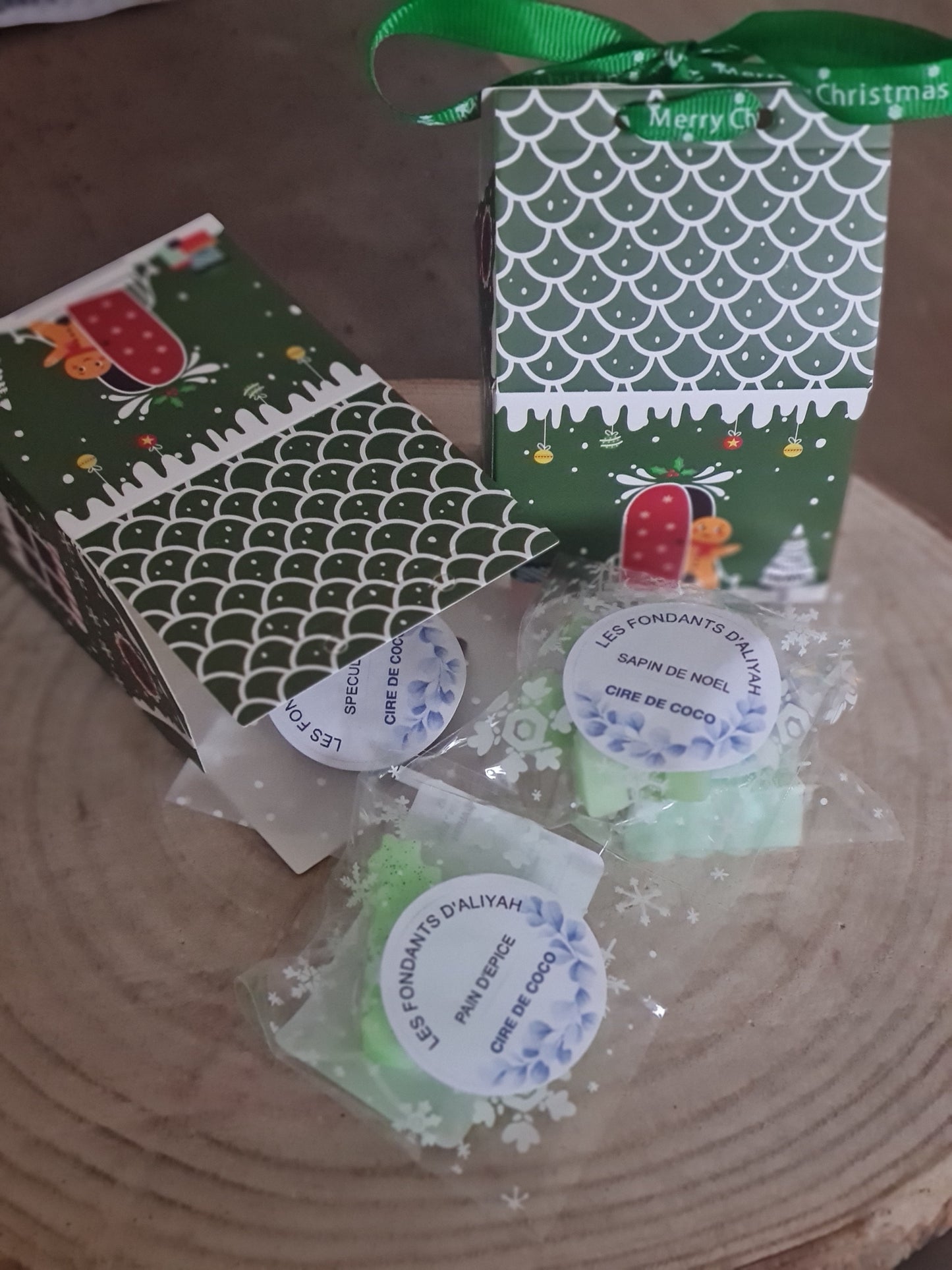 Fondants parfumés boite Noël