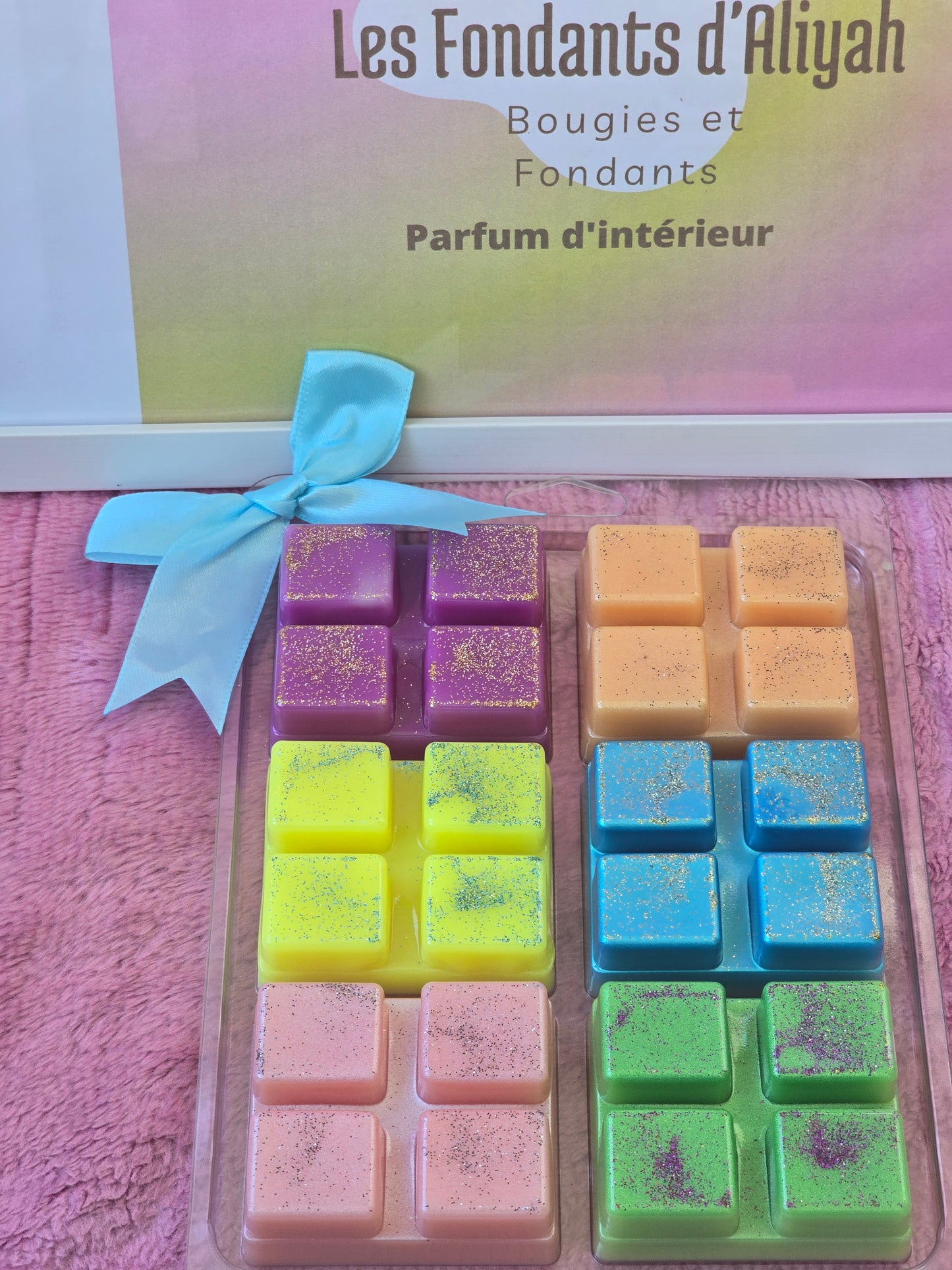 Fondant parfumé coffret carré